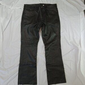 Milwaukee Leather LKL6790 Women's Classic 5 Pocket Black Casual Motorcycle Pants